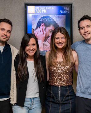 Sarah Fisher Instagram - I went to the moviiiiiesss in Toronto with a bunch of friends and family last week to watch @someonelikeyoumovie and it was beyond special to me💛 love you alll so much it’s wilddddd🥹🦋