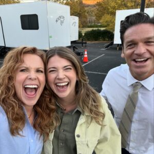 Sarah Fisher Instagram - Someone Like You opens in theatres TODAY nationwide! This movie has left an imprint on my heart💛💛

Karen, second mom, I adore you and your kind soul. You are beyond brilliant. Thank you for trusting me with bringing Andi and London to life, saying it was an honour is an understatement. 

Tyler, my dear friend👴🏻 the fact that this movie is your directorial debut still boggles my mind! Your attention to detail truly shows in this film as does your kind heart. 

Jake, my friend, from our chemistry read I knew this movie was going to be something special, and you are such a huge part of that. Thank you for being a scene partner I could trust. 

Lynn, I love you so much it’s just silly! I’ve learned so much from the beautiful human that you are and your extraordinary ability to bring rich life into the frame. 

Scott, well you are just amazing! Thank you for bringing so much light to set! Your smile is beyond infectious!

Robyn, I adore you so much it’s a tad ridiculous! You have an incredible, warm heart that brightens up every room you walk into and every screen you’re on.

Bart, POPS! Man oh man are you fabulous! Thank you for bringing SO much happiness and laughter to set! BBQ and dirt bikes asap!!! 

Mary-Marguerite, sister! It made a lot of sense to me the second I saw you that we’d be playing sisters…cuz you know… we’re twins!! No acting needed!

Austin, ex-fiancé! I mean, not really but… you get it. Thank you for making Matt such a loveable character. 

Natalie and Kyler! Thank you for adding moments of dancing, singing and laughing into our schedule. 

Trish, you superstar you! Thank you for working tirelessly and for pouring your heart into this project. I appreciate you! 

Krista, Monica, Gabi, Meleah and Taylor, Karen has spoken about how many people have believed Andi and London were two different actors and that never would’ve been possible without all of your talent and expertise.

To the entire crew, every day on set was magic and we have you to thank! The sparkle in this film would have never been possible without you. Thank you💛

I love you all💛 a piece of my heart will forever be line dancing in Nashville🤠