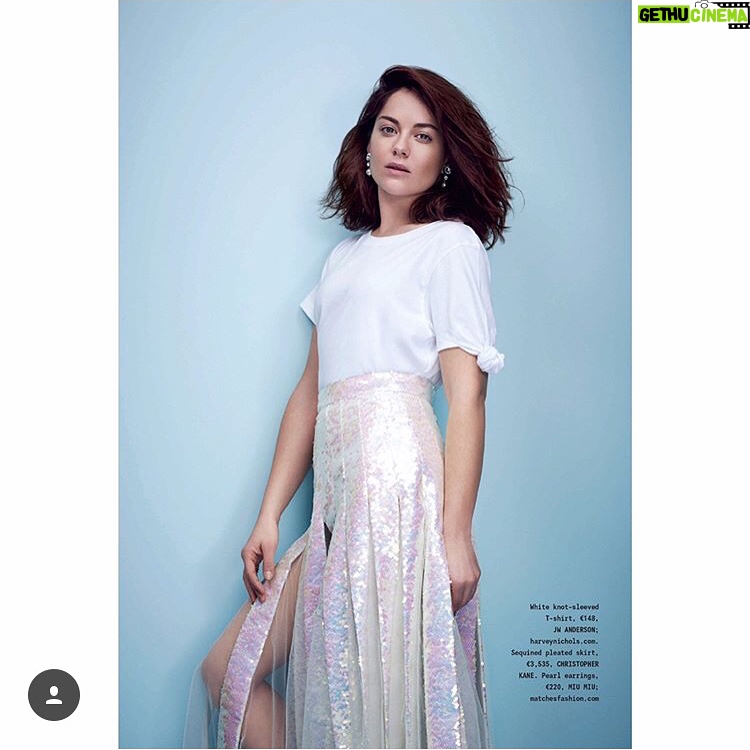 Sarah Greene - 728 Likes - Colour of the day ❤️ shoot from a few weeks back for Sunday Times Ireland 🇮🇪