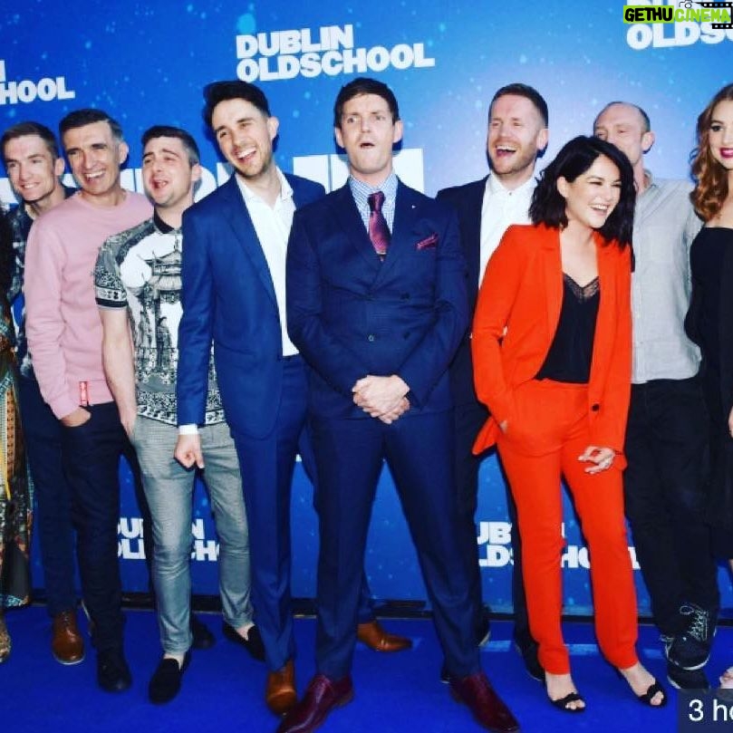 Sarah Greene - 782 Likes - Brilliant night celebrating @emmetkirwan and @ianlloydanderson s incredible performances. @dublinoldschoolfilm is hitting Irish cinemas next week. Please get out, buy yourself a ticket and support Irish film. Thank you to @ad____makeup and @ctilburymakeup for my face, @susiemaybe for my hair and @bashparis for the suit ❤️