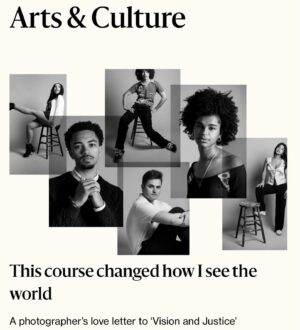 Sarah Lewis Instagram - Dylan Goodman—watch out for her! One of my new favorite photographers and also my extraordinary former student and incredible human being created a stunning photo essay inspired by the Vision & Justice course and Richard Avedon specially. Thank you dear Dylan! It is such a privilege to teach and you all inspire so. I am moved to tears by what you wrote. #harvard #visionandjustice