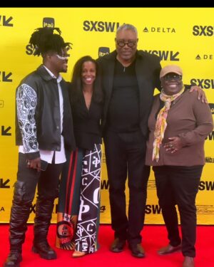 Sarah Lewis Instagram - Total joy moderating a panel about the power of culture with these stunning artists, @laolunyc @rdeborah191 @michaelray.charles, friends and heroes. Thank you @sxsw! Thank you @julietrblake