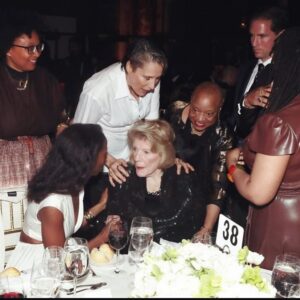 Sarah Lewis Instagram - Love how Terrence Jennings stopped to capture our love for Aggie Gund at the fabulous Gordon Parks gala. Beautiful. Always giving her her flowers.