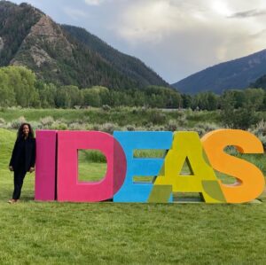 Sarah Lewis Instagram - It’s such a pleasure and an honor to be invited to speak at Aspen Ideas Festival this year, joining over 200 leaders, curated by Tina Brown, to consider how we find light in dark times.

My first time at Aspen let me meet the great Congressman John Lewis. My book The Rise had just been published and we had a book signings together, side my side. I’ll never forgot how he spent that time—trying to figure out if we, Lewis’s, could be related. He was so sweet. I remember that often, as I think of how we are all in lineage with him, and so deeply in his debt as we all work to shine a light for others. Here’s to the journey and more surprises this year.