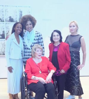Sarah Lewis Instagram - LATOYA RUBY FRAZIER. So thrilled for my Sis and all those who will be touched by her stunning exhibition that just opened at MoMA in NYC curated by none other than Roxana Marcoci. Did we ever celebrate last night. Aggie Gund came decked. Dolores Huerta. My goodness. Here’s to this work that will last for the ages and represents the full force of the work of culture for justice in the United States