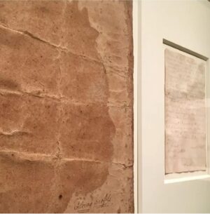 Sarah Lewis Instagram - Flora.
 
This is of the images I’ll teach from today in my Harvard Vision & Justice class, a silhouette of an enslaved woman named Flora. It accompanied the handwritten sale bill. She was sold for 25 pounds sterling on Dec. 13, 1796 to A. Benjamin of Stratford, Connecticut, from M. Dwight of New Haven.
 
The image is a silhouette, that 18th and 19th century practice that seemed to democratize the portrait. We can see the process of making-the sharp lines of the scissor cutting through the paper accenting her hair and profile. The image has been so critical for understanding who counts and who belongs in the United States, and how central for histories of liberation.
 
We’ll honor you today in class, Flora. Over 200 years later, our joy in living and the attention we pay to your life will be a tribute.
 
This image was at the Smithsonian National Portrait Gallery in 2018-19 in the show, “Black Out: Silhouettes Then and Now,” curated by Asma Naeem, the Portrait Gallery’s curator of prints, drawings, and media arts.

Photo: Corinne Purtill