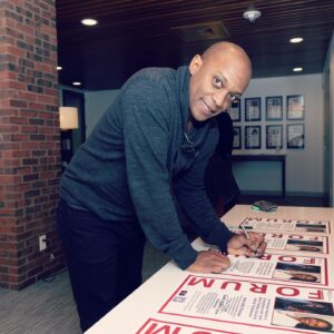 Sarah Lewis Instagram - Love is a method and the only way. For all that we discussed about art and politics, and it always came back to that, as Hank Willis Thomas said and lives in his art and life. 

Total joy hanging my (no-insta) dear friend in my @visionandjustice class and at the IOP at Harvard on Monday.