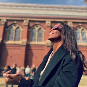 Sarah Lewis Instagram - Love is a method and the only way. For all that we discussed about art and politics, and it always came back to that, as Hank Willis Thomas said and lives in his art and life. 

Total joy hanging my (no-insta) dear friend in my @visionandjustice class and at the IOP at Harvard on Monday.