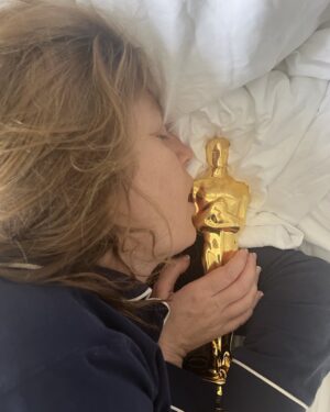 Sarah Polley Instagram - May all the Oscar winners tonight stay as grounded and focussed as this. #oscars #priorities #morningafter
