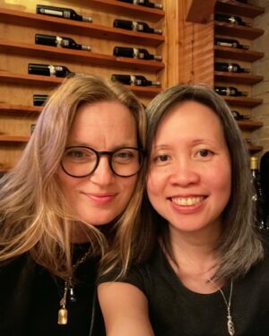 Sarah Polley Instagram - So proud of my friend of 34 years (!) @iris.ng.cinematographer who had a retrospective of her work and an award at hotdocs this week! Her strength, deep presence, curiousity, tenacity and wicked sense of humour have been there since I first met her when she was nine. she is a gift to everyone who works with her. So beautiful to get to see someone who never seeks attention get the recognition they so richly deserve. She has such a beautiful body of work. Yay Iris!!! (I almost put a filter on this photo but Iris took it and I’d like to remain friends with her… 🤣)