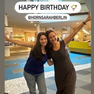 Sarah Willis Instagram - A beautiful birthday with beautiful people in Hamburg with the @berlinphil playing at the @elbphilharmonie. Thank you to all of you who wrote to me - I adored all the messages from all over the world, you made my day! 💃🏻🎉🥳