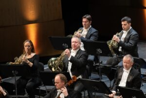 Sarah Willis Instagram - Thank you Baden Baden! 💐Our @berlinphil Easter Festival ended today and here are some memories of our three weeks here - lots of horns, Wagner Tubas, and a Berlin Phil Brass concert, all with great colleagues and friends. See you next year! 💖 

📷 @monikarittershaus 🙏🌷