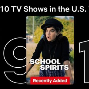 Sarah Yarkin Instagram - watch school spirits on @netflix !!!!!!