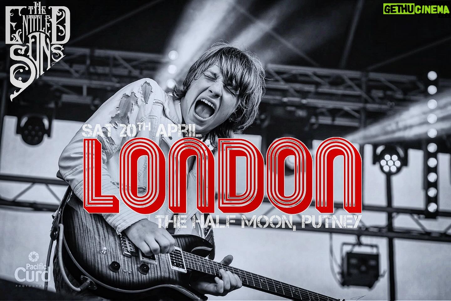 Sarah Beeny Instagram - Heading back to London on 20th April to cheer on @the_entitled_sons and see old friends @halfmoonputney - who’s joining? Tickets available on @the_entitled_sons bio Xx