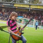 Sarah Beeny Instagram – @the_entitled_sons on fire despite the rain @ytfcofficial yesterday at half time – so proud of #glover for winning 2-0 AND raising rest of money needed for @yeovil_hospital_nhs @yeovilhospitalcharity new breast cancer unit x