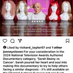 Sarah Beeny Instagram - I’m so overwhelmed to even make it on to this list! Xxx