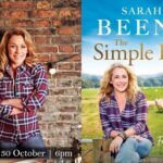 Sarah Beeny Instagram – Join Sarah Beeny at Westlands on Monday 30 October where she will tell her story of her life! 

Sarah will be sharing stories and experiences in everything from parenting and work/life balance, friendships, nature and the environment, to her cancer diagnosis and treatment, discovering that sometimes life is not so ‘simple’. 

🎫 Link in bio!