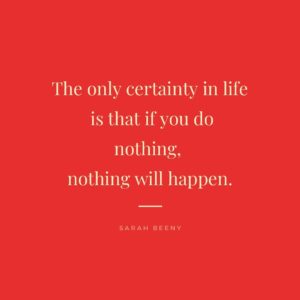 Sarah Beeny Instagram - This is something I remind myself frequently! A little #motivation for the #weekend xxx