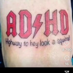 Sarah Beeny Instagram - Does this feel a bit spot on for some people you know…. #adhd