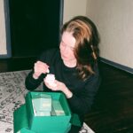 Sarah Bolger Instagram – When your stick-on nails have fallen off, and the leggings are on. A much needed post-event skin rescue! Thank you @lamer @makeupbysvh