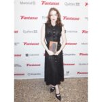 Sarah Bolger Instagram – A very special day surrounded by friends, talents and dream makers. So happy this book is out in the world. http://www.darkmattermagazine.shop/haunted10
Dress: @sandroparis 
Shoes: @annynordshoes