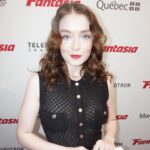 Sarah Bolger Instagram – A very special day surrounded by friends, talents and dream makers. So happy this book is out in the world. http://www.darkmattermagazine.shop/haunted10
Dress: @sandroparis 
Shoes: @annynordshoes
