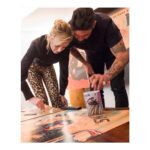 Sarah Bolger Instagram – Most likely, doodling.