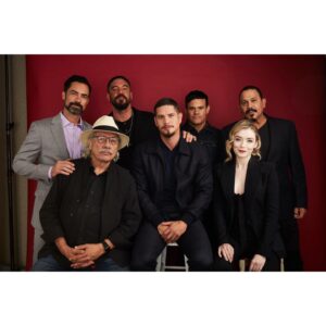Sarah Bolger Instagram - @mayansfx cast roaring through #TCA’s 
Thank you for having us! 
@j2pix @contourbygettyimages