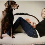 Sarah Chalke Instagram - Happiest Mother’s Day ❤️ This was a few weeks after I became a mom. (Lola, my lab, thought she was the mama too, and didn’t leave my baby’s side...He would feed her from his high chair...she would wait for him to wake up.) I feel so lucky every happy, tired, worried day that i get to do this...