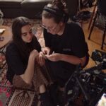 Sarah Desjardins Instagram - The feeling of being so deeply at ease with the people around you is most underrated. I felt that instantly with this one and it’s a special thing. I also feel like we’re giving off the same energy in this photo Rachel and as I’m embodying a past “you” this makes me happy :)