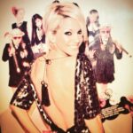 Sarah Harding Instagram – #tbt #sttrinians 🤘🏻😜👒🤓😍