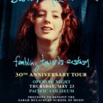 Sarah McLachlan Instagram - Thank you Vancouver for your overwhelming response for the Opening Night concert of the Fumbling Towards Ecstasy 30th Anniversary Tour! Happy to announce that more tickets have been made available and will be on sale Friday, March 15 at 10am. Proceeds from this concert support the @sarahschoolofmusic !! XoS ❤️