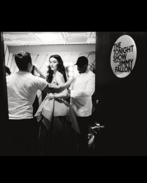 Sarah Pidgeon Instagram - What a whirlwind of a gorgeous night. @christopherjohnrogers made me feel like a real life flower and @misha212, @brianfisherhair, @chloehartstien, and @christinachanel wrapped everything up with a perfect bow. 

@stereophonicplay finished taping Fallon at 6 and @julianakdc and I got out of the 70s and into Garden of Time in an hour flat thanks to such genius teams. Then we got to celebrate with @jimmyfallon, enjoyed some donuts, and ended the night at the piano thanks to @sofiacoppola 

Thank you @voguemagazine for hosting such an incredible night and @AmazonFashion for having me, it was so special to celebrate the evening with them as they were my first tv family with The Wilds. Always grateful to @thegershagency, @anoncontent , and @wolfkasteler — I wouldn’t be anywhere near the met without them 🌸🌸🌸