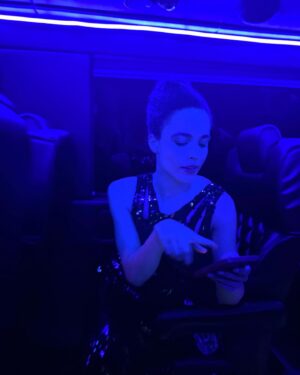 Sarah Pidgeon Instagram - What a whirlwind of a gorgeous night. @christopherjohnrogers made me feel like a real life flower and @misha212, @brianfisherhair, @chloehartstien, and @christinachanel wrapped everything up with a perfect bow. 

@stereophonicplay finished taping Fallon at 6 and @julianakdc and I got out of the 70s and into Garden of Time in an hour flat thanks to such genius teams. Then we got to celebrate with @jimmyfallon, enjoyed some donuts, and ended the night at the piano thanks to @sofiacoppola 

Thank you @voguemagazine for hosting such an incredible night and @AmazonFashion for having me, it was so special to celebrate the evening with them as they were my first tv family with The Wilds. Always grateful to @thegershagency, @anoncontent , and @wolfkasteler — I wouldn’t be anywhere near the met without them 🌸🌸🌸