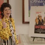 Sarah Sherman Instagram - you can watch my full interview with @mubiusa at @posteritati on the @mubi youtube channel to see me pop tf off about BAD TASTE, POLYESTER, PRINCE, BRITISH REPRESSION and BUGS mf BUNNY ✌️💜 thanks to @posteritati for letting me keep the BAD TASTE poster 😛💜 O( > 4 EVER 🎸 Long Live the New Flesh! 🖖