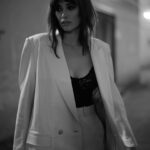 Sarah Stephens Instagram - @boss 🖤 by @bradlspencer MU @stephlai @heathmassihair 🤍
