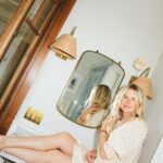 Sarah Wright Instagram – I love that our new episode of @themotherdazepodcast with @christydawn has dropped the same day as her Summer launch! Use my code 15SARAH and check out the most gorgeous pieces made with so much love. Christy is a pioneer in her area of expertise- designing incredible regenerative, timeless, farm-to-closet, ethical fashion with her brand @christydawn , we are maaaajor fans and her dresses adorn the racks in our wardrobe and are splashed across our social pages. Not only is Christy an incredible Mother Earth advocate and a globally celebrated designer but she’s also immersed in a slow living, kids-back-to-nature, meditation filled, soul purpose driven lifestyle that we all DREAM about. We talk about signs from the other side, we learn amazing lessons from her and spend this soul hour feeling so grateful, grounded and inspired!! Find us at the link in my bio. Photo by the amazing @morganpansing . #christydawnsteward