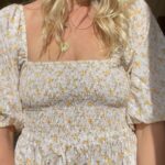 Sarah Wright Instagram - There was a lot of love for this dress last week and it’s now available @christydawn !! The sun spray Katrina dress is made from regenerative cotton and the prelude to spring is full of so many amazing hand printed, plant dyed farm to closet dresses!! Link in my bio. Use code 15SARAH for a discount! Xx