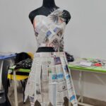 Saraswathi kuna Instagram - @jdinstitute_hyderabad #fashion #style my first paper design