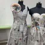 Saraswathi kuna Instagram - @jdinstitute_hyderabad #fashion #style my first paper design