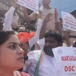Saraswathi kuna Instagram – Mega DSC kosam Vishakapatnam lo Dharna @realyssharmila @indianyouthcongress @rahulgandhi