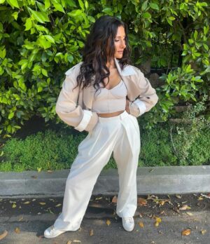 Sarayu Blue Instagram - I know I say it each time but styling/glam keeps topping themselves and now I have to say it again. This is the one. 

Styling: @jasonrembert 
Asst: @ww.ilt x @mrjla 
Hair: @eduardomendezhair 
Makeup: @theginagmakeup 
Suit: @adeam