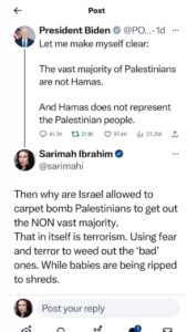 Sarimah Ibrahim Instagram - This was in Oct 2023: Please explain yourself. Coherently. I’m sorry but the contradictions are just getting ridiculous. There is no justification for genocide. I would love to interview you. #kalauberanijom #itwouldbeinteresting #freepalestine #gazaunderattack #savegaza #atleastsavethechildren