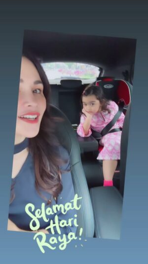 Sarimah Ibrahim Instagram - Alamak Kita Still beraya! 🌙💚🥰 #thenadzimiddins #raya2024 #raya #alamakhariraya #raya #sarimahibrahim