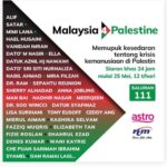 Sarimah Ibrahim Instagram - See you all tommorrow starting 12pm for the #malaysia4palestine Fundraiser. Help share this and let's raise funds for Palestine! #ceasefirenow #savegaza #savepalestine #tabungpalestine We will be on @astromalaysia channel 111, @sookamalaysia @astrogempak @rtm_malaysia 💪🏻🤲🏻❤️💚 🤍🖤 @hakimkhann