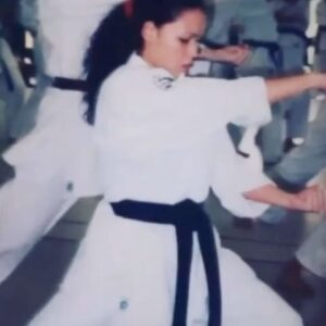 Sarimah Ibrahim Instagram - Fun fact: I do have a black belt in Karate. Goju Ryu Seibukan. 🥋 Trained for 7 years every week to get it.

Ramai tak tahu. So..Saja bagitau. ☺️ Sib baik Bodyguard yg pukul Khai. Kalau Qaidah? 🥹

Does that make Qaidah scarier..? 😄😵‍💫💥 #lelakiitu #butqaidahtakbuatkarate @tv3malaysia @dramasangatmy  @tontonmy @sarimahibrahim.fc