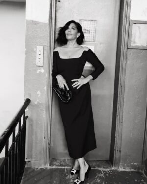 Sarita Choudhury Instagram - Heading out to the premiere of @afteryangmovie