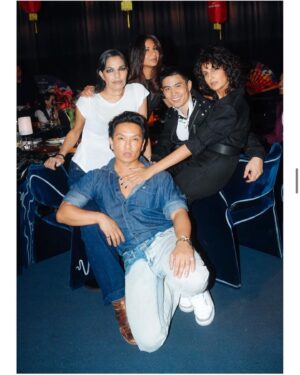 Sarita Choudhury Instagram - @prabalgurung had thoughts about his homeland, his family, his life. And put them in his beautiful show. Honoured to be asked to walk that path with him. And @tinaleung for bringing all the thoughts to a vision.