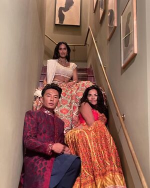 Sarita Choudhury Instagram - weekend of light and love
happy Diwali
