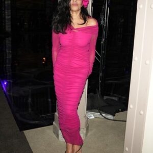 Sarita Choudhury Instagram - He got me to wear pink @prabalgurung